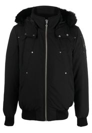 Moose Knuckles padded hooded jacket - Nero