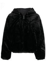 Moose Knuckles Portland Bunny faux-fur jacket - Nero