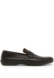 Moreschi Minorca pebbled loafers - Marrone