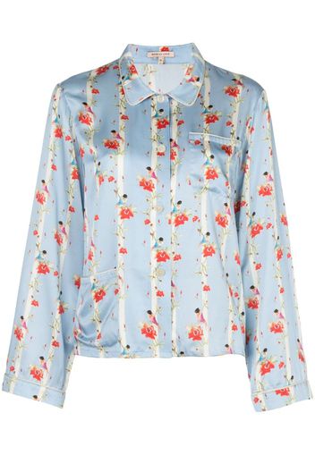 Ruthie floral-print top