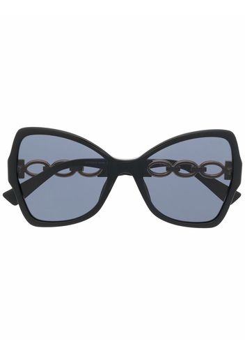 Moschino Eyewear Occhiali da sole oversize - Nero