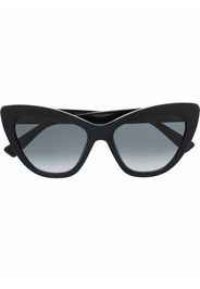 Moschino Eyewear Occhiali da sole cat-eye - Nero