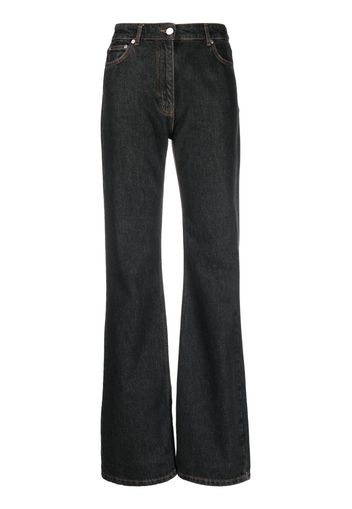 MOSCHINO JEANS Jeans a gamba ampia - Nero