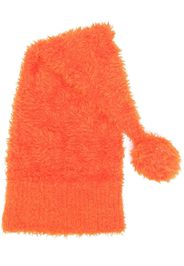 Moschino Pre-Owned Berretto con pompon Pre-owned anni 2000 - Arancione