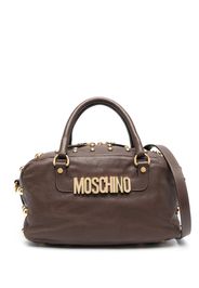 Moschino Pre-Owned Borsa a mano con logo Pre-owned anni 2000 - Marrone