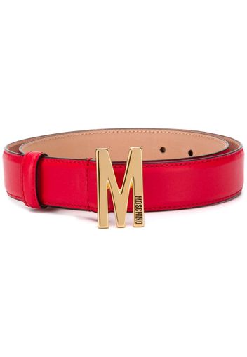 logo plaque belt