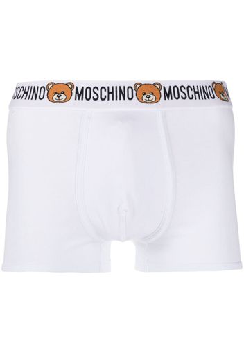 teddy logo print boxers