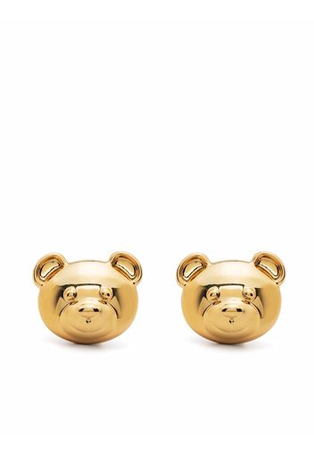 Moschino Orecchini a clip Teddy Bear - Oro