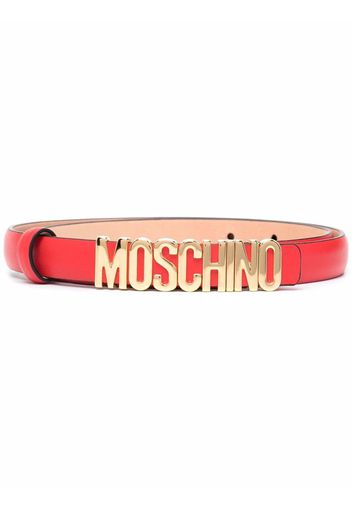 Moschino Cintura con decorazione - Rosso