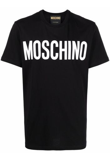 Moschino logo-print T-shirt - Nero