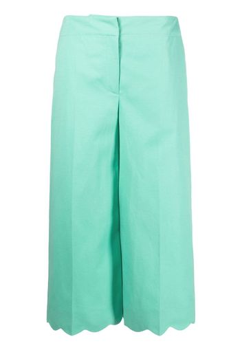 Moschino Pantaloni a vita alta crop - Verde