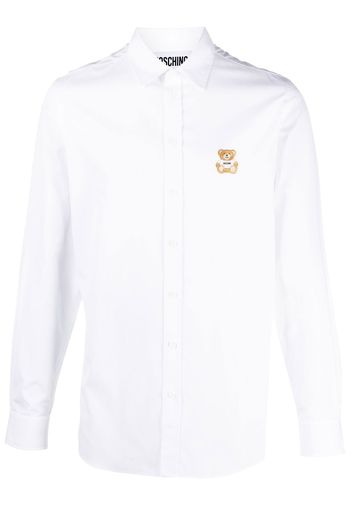 Moschino Camicia con stampa Teddy Bear - Bianco