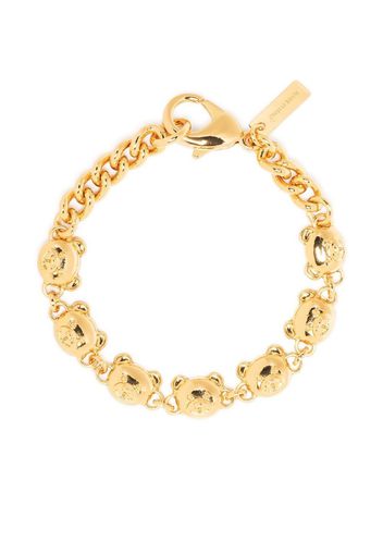 Moschino Bracciale a catena Teddy Bear - Oro