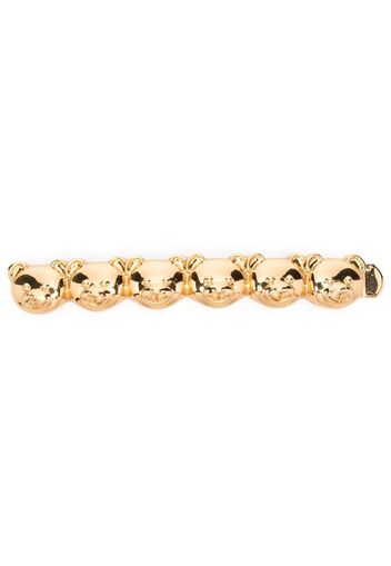 Moschino Fermacapelli Teddy Bear - Oro