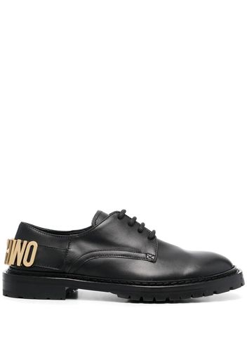 Moschino Oxford con logo - Nero