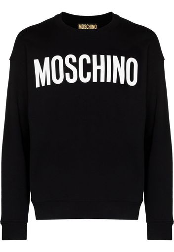 Moschino Felpa con stampa - Nero