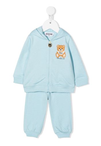 Moschino Kids Teddy bear-print tracksuit - Blu