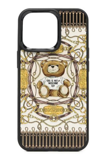 Moschino Teddy Bear-print iPhone 13 Pro case - Nero