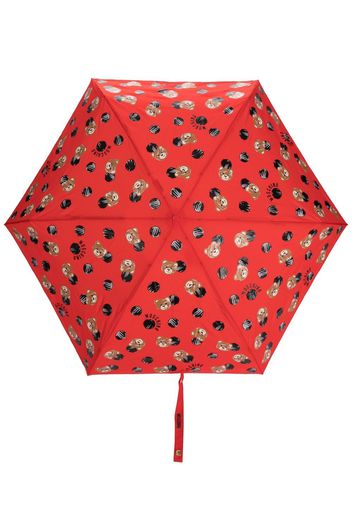 Moschino Teddy Bear Supermini umbrella - RED