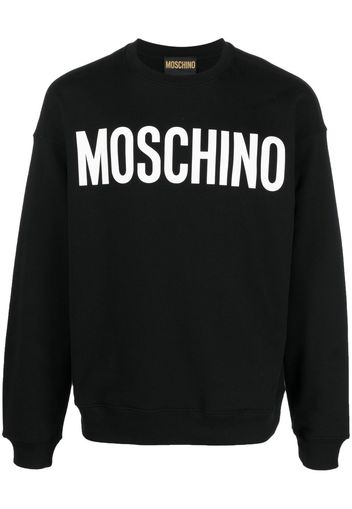 Moschino logo-print sweatshirt - Nero