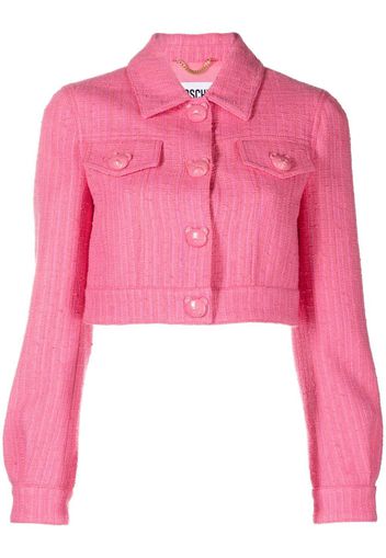 Moschino Giacca in tweed - Rosa