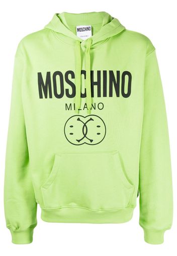 Moschino Felpa con stampa - Verde