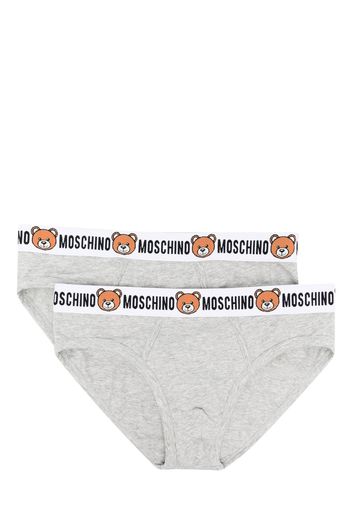 Moschino Teddy Bear 2-pack briefs - Grigio