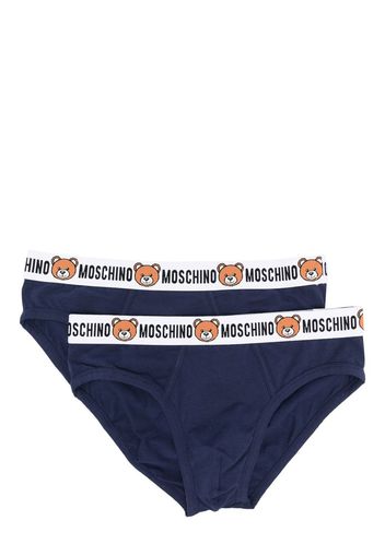 Moschino Teddy Bear 2-pack briefs - Blu