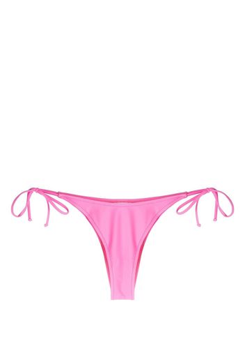 Moschino Slip bikini con stampa - Rosa