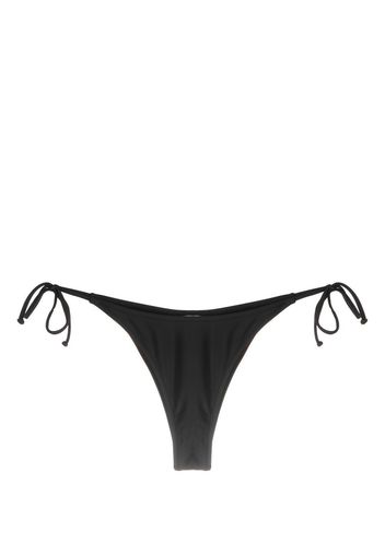 Moschino Slip bikini con stampa - Nero