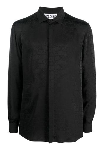 Moschino Camicia con ricamo - Nero