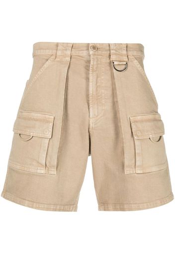 Moschino D-ring detail cargo shorts - Marrone