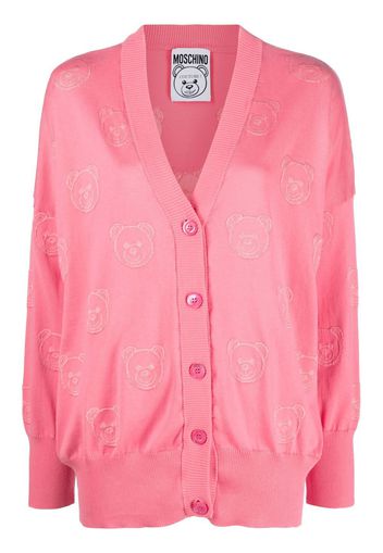 Moschino teddy bear cardigan - Rosa