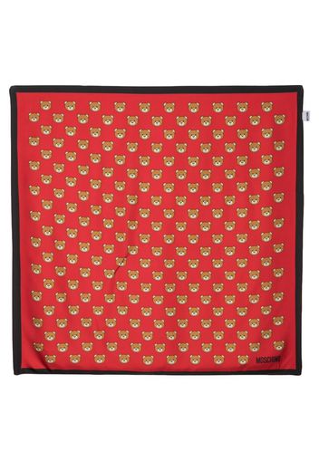 Moschino Foulard Teddy Bear - Rosso