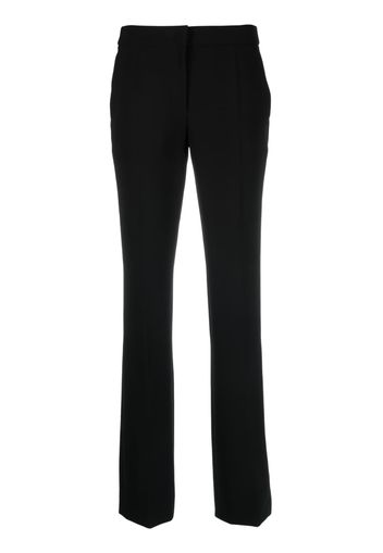 Moschino Pantaloni slim a vita media - Nero