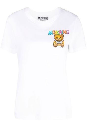 Moschino Teddy Bear motif T-shirt - Bianco