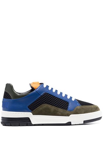 Moschino Sneakers con design color-block - Blu