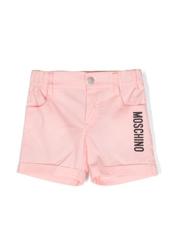 Moschino Kids Teddy Bear short shorts - Rosa