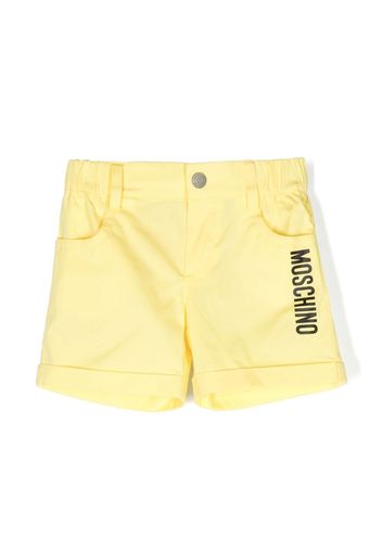 Moschino Kids Teddy Bear short shorts - Giallo