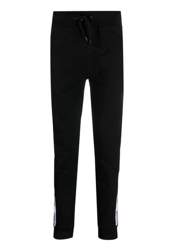 Moschino logo-tape loungewear trousers - Nero