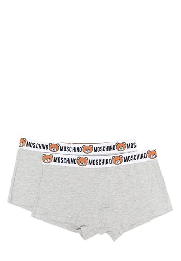 Moschino Teddy Bear waistband boxers (set of two) - Grigio