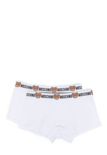 Moschino Teddy Bear waistband boxers (set of two) - Bianco