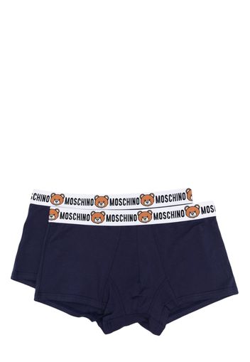 Moschino Teddy Bear waistband boxers (set of two) - Blu