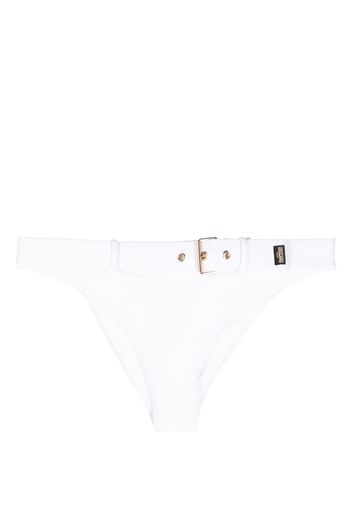 Moschino belted bikini bottoms - Bianco