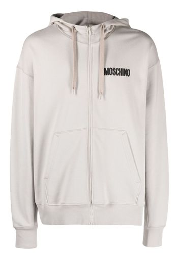 Moschino Maglione con motivo Teddy Bear - Grigio