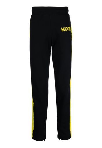 Moschino logo-print track pants - Nero