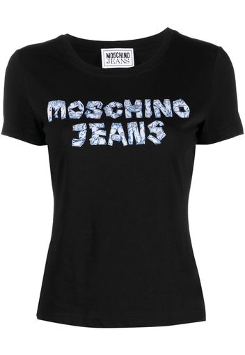 Moschino T-shirt con stampa - Nero