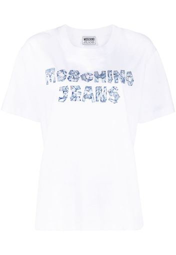 Moschino T-shirt con stampa - Bianco