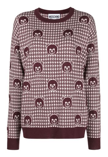 Moschino Maglione Teddy Bear - Rosso