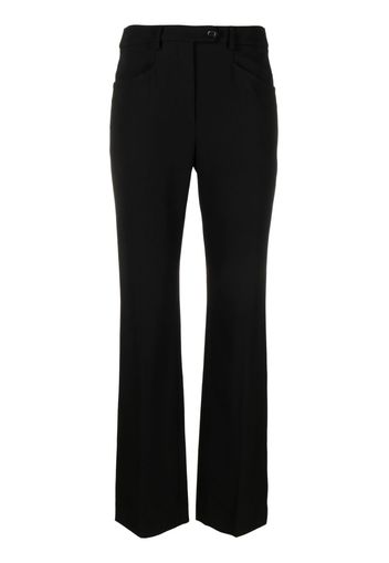 Moschino mid-rise straight-leg trousers - Nero